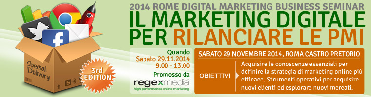 Conferenza Web Marketing Roma